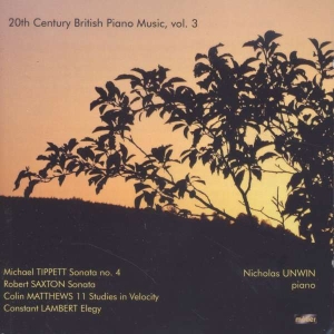 Tippett/Saxton/Matthews - 20Th Century British Piano Music ryhmässä CD @ Bengans Skivbutik AB (2016818)
