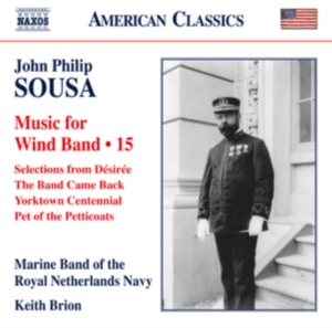 Sousa J P - Music For Wind Band, Vol. 15 ryhmässä CD @ Bengans Skivbutik AB (2017072)