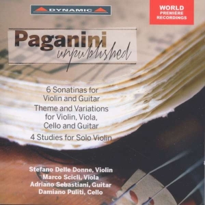 Paganini - Unpublished ryhmässä CD / Övrigt @ Bengans Skivbutik AB (2017130)