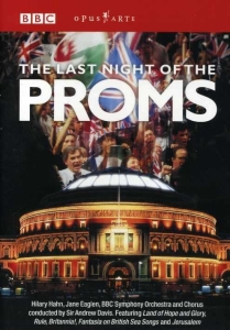 Hahn/Davis/Bbc So And Chorus - The Last Night Of The Proms ryhmässä DVD & BLU-RAY @ Bengans Skivbutik AB (2033588)