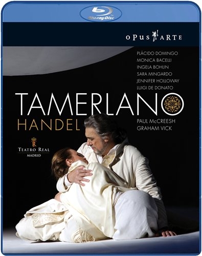 Händel - Tamerlano (Blu-Ray) ryhmässä DVD & BLU-RAY @ Bengans Skivbutik AB (2035088)