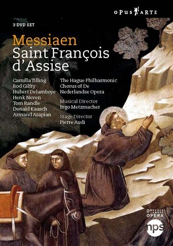 Messiaen - Saint Francois D Asisse ryhmässä Externt_Lager / Naxoslager @ Bengans Skivbutik AB (2035089)
