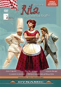 Donizetti - Rita Ou Le Mari Battu ryhmässä DVD & BLU-RAY @ Bengans Skivbutik AB (2036452)