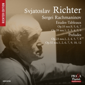 Sviatoslav Richter - Sergei Rachmaninov: Etudes-Tableaux Op. 33 Nos. 9, 5, 6, 7 ryhmässä CD @ Bengans Skivbutik AB (2037121)