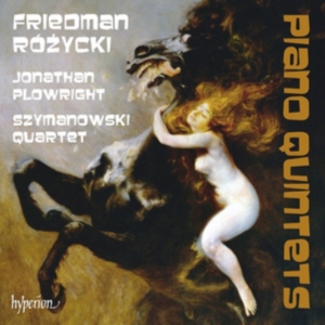 Friedman / Rózycki - Piano Quintets ryhmässä CD @ Bengans Skivbutik AB (2037365)