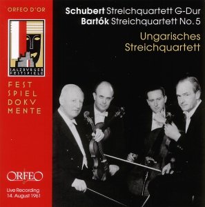 Schubert Franz - String Quartet No. 15 ryhmässä CD / Klassiskt @ Bengans Skivbutik AB (2042691)