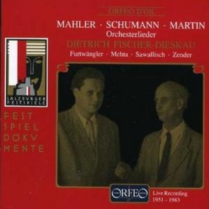 Mahler Gustav - Orchestral Songs ryhmässä CD @ Bengans Skivbutik AB (2044117)