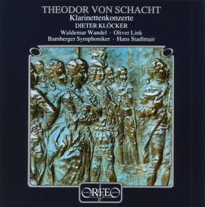 Schacht Theodor Von - Clarinet Concertos ryhmässä CD @ Bengans Skivbutik AB (2044530)