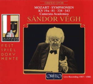 Mozart W A - Symphonies Nos. 34 & 39 ryhmässä CD @ Bengans Skivbutik AB (2044543)