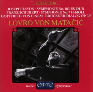 Haydn Joseph / Schubert Franz - Symphony No. 103 'Drum Roll' / Symp ryhmässä CD @ Bengans Skivbutik AB (2045563)