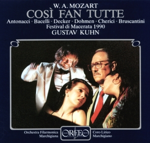 Mozart W A - Così Fan Tutte (3 Cd) ryhmässä CD @ Bengans Skivbutik AB (2045570)