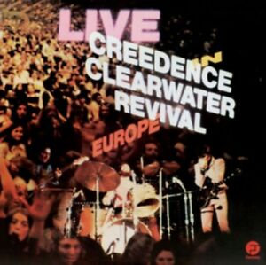 Creedence Clearwater Revival - Live In Europe (2Lp) ryhmässä Minishops / Creedence Clearwater Revival @ Bengans Skivbutik AB (2054022)