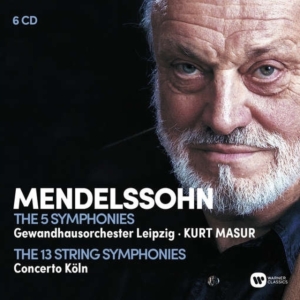 Kurt Masur - Mendelssohn: The Complete Symp ryhmässä CD @ Bengans Skivbutik AB (2062505)