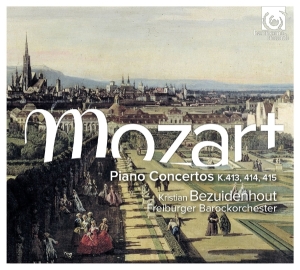 Kristian Bezuidenhout - Mozart Piano Concertos K. 413, 414, 415 ryhmässä CD @ Bengans Skivbutik AB (2070001)