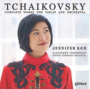 Koh Jennifer / Odense Symphony Orc - Complete Works For Vioin & Orchestr ryhmässä CD @ Bengans Skivbutik AB (2072057)