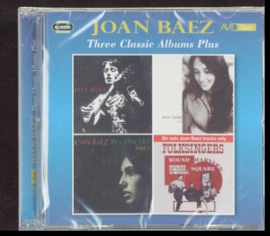 Joan Baez - Three Classic Albums Plus ryhmässä CD @ Bengans Skivbutik AB (2074897)