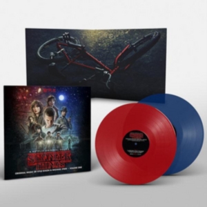 Stranger Things Season 1 Vol.1 - Soundtrack (Blue / Clear Splatter) ryhmässä Minishops / Stranger things @ Bengans Skivbutik AB (2098458)