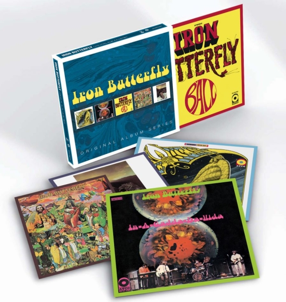 Iron Butterfly - Original Album Series ryhmässä CD / Myydyimmät @ Bengans Skivbutik AB (2116816)