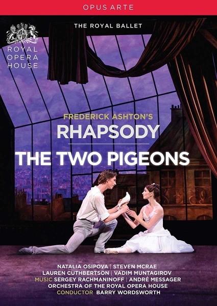 Osipova Mcrae Clark Cuthbertson - Frederick Ashton: Rhapsody &The Two ryhmässä Externt_Lager / Naxoslager @ Bengans Skivbutik AB (2168125)