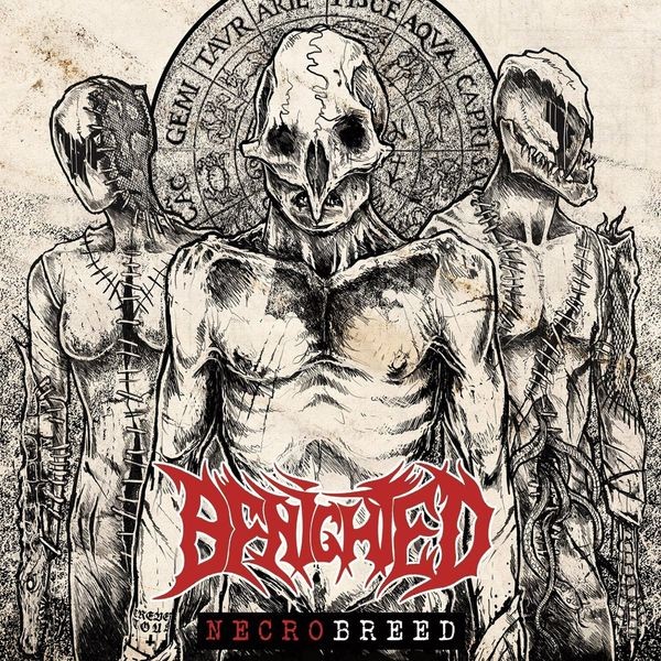 Benighted - Necrobreed ryhmässä CD / Hårdrock/ Heavy metal @ Bengans Skivbutik AB (2249447)