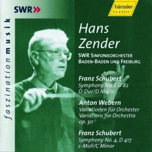 Schubert Franz - Symphony No. 1 & 4 ryhmässä CD @ Bengans Skivbutik AB (2250682)