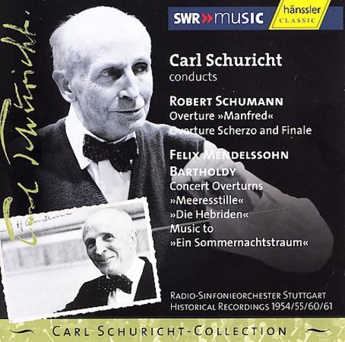Mendelssohn-Bartholdy Schumann - Overtures ryhmässä CD / Klassiskt @ Bengans Skivbutik AB (2250740)