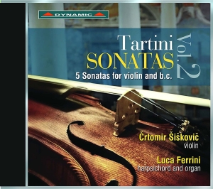 Crtomir Siskovic Luca Ferrini - 5 Sonatas For Violin ryhmässä CD @ Bengans Skivbutik AB (2253527)
