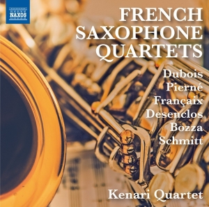 Kenari Quartet - French Saxophone Quartets ryhmässä CD @ Bengans Skivbutik AB (2253547)