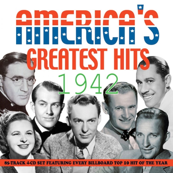 Various Artists - America's Greatest Hits 1942 ryhmässä CD / Myydyimmät @ Bengans Skivbutik AB (2253765)