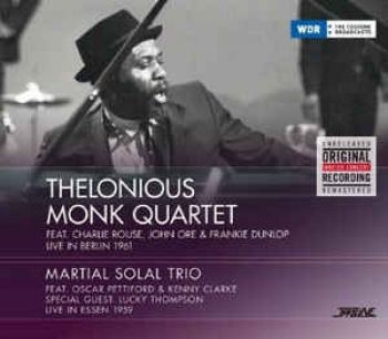 Monk Thelonious (Quartet) And Marti - Live 1961 Berlin, 1959 Essen ryhmässä CD / Myydyimmät @ Bengans Skivbutik AB (2258565)