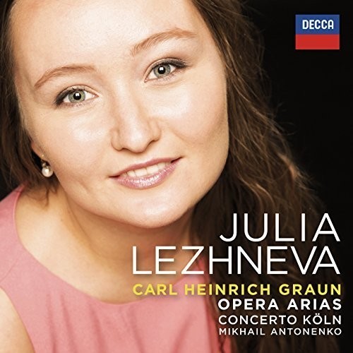 Lezhneva Julia - Graun Arias ryhmässä CD / Klassiskt @ Bengans Skivbutik AB (2262779)