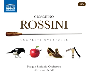 Prague Sinfonia Orchestra Christia - Complete Overtures (4 Cd) ryhmässä CD @ Bengans Skivbutik AB (2279370)