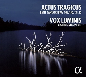 Vox Luminis Lionel Meunier - Actus Tragicus ryhmässä CD @ Bengans Skivbutik AB (2288256)