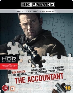 Movie - Accountant The Uhd ryhmässä Elokuva / Film UHD-4K @ Bengans Skivbutik AB (2290516)
