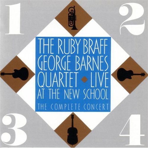 Braff Ruby & George Barnes - Live At The New School ryhmässä CD / Jazz/Blues @ Bengans Skivbutik AB (2370100)