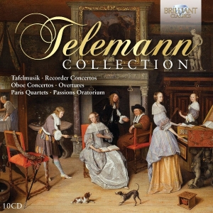 Musica Amphion Pieter-Jan Belder - Telemann Collection ryhmässä CD @ Bengans Skivbutik AB (2384970)