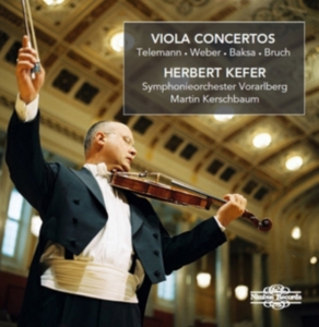 Herbert Kefer Symphonieorchester V - Viola Concertos ryhmässä CD @ Bengans Skivbutik AB (2389712)