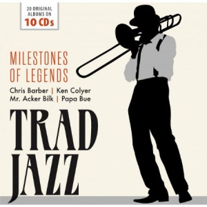 Blandade Artister - Trad Jazz - Milestones Of Legends ryhmässä CD @ Bengans Skivbutik AB (2392193)
