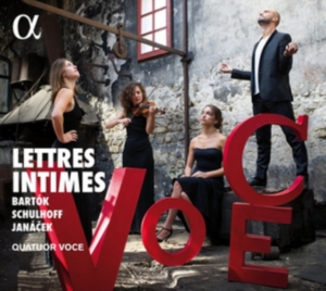 Quatuor Voce - Lettres Intimes ryhmässä CD @ Bengans Skivbutik AB (2395731)