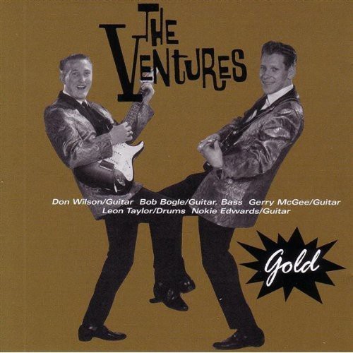 Ventures - Gold ryhmässä CD / Pop @ Bengans Skivbutik AB (2396888)