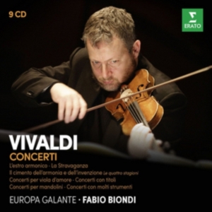 Fabio Biondi - Vivaldi: Concertos ryhmässä CD @ Bengans Skivbutik AB (2399457)