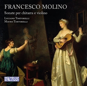 Luciano Scandali Mauro Tortorelli - Sonatas For Guitar And Violin Opp. ryhmässä CD @ Bengans Skivbutik AB (2405707)