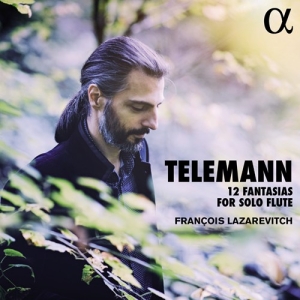 François Lazarevitch - 12 Fantasias For Solo Flute ryhmässä CD @ Bengans Skivbutik AB (2414279)