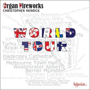 Christopher Herrick - Organ Fireworks World Tour ryhmässä CD @ Bengans Skivbutik AB (2427000)