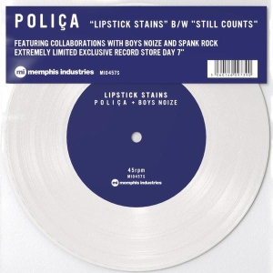 Polica - Lipstick Stains/Still Counts Aa ryhmässä VINYYLI @ Bengans Skivbutik AB (2429450)