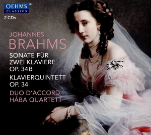 Duo D'accord Hába Quartett - Sonata For Two Pianos & Piano Quint ryhmässä CD @ Bengans Skivbutik AB (2438427)