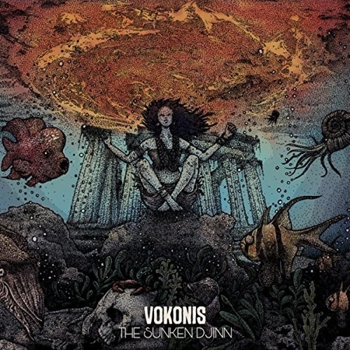Vokonis - Sunken Djinn ryhmässä VINYYLI / Hårdrock/ Heavy metal @ Bengans Skivbutik AB (2443850)