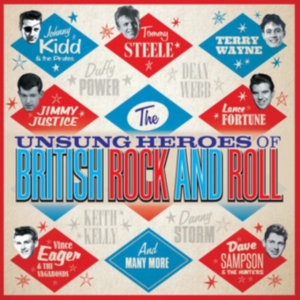 Blandade Artister - Unsung Heroes Of British Rockand Ro ryhmässä CD @ Bengans Skivbutik AB (2461810)