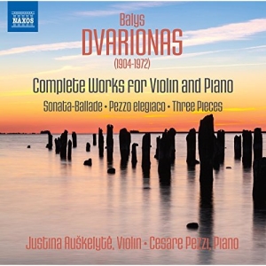 Justin Auskelyte Cesare Pezzi - Complete Works For Violin And Piano ryhmässä CD @ Bengans Skivbutik AB (2462177)