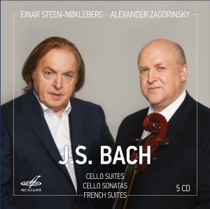 Alexander Zagorinsky Einar Steen-N - Cello Suites, Cello Sonatas & Frenc ryhmässä CD @ Bengans Skivbutik AB (2462833)